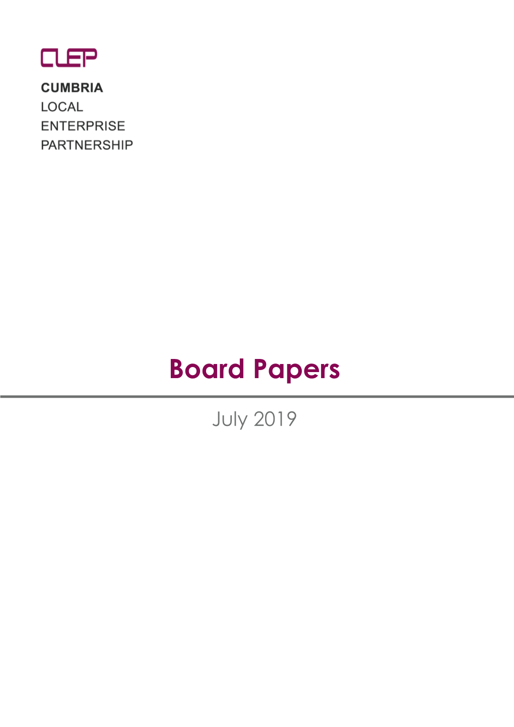 Board Papers