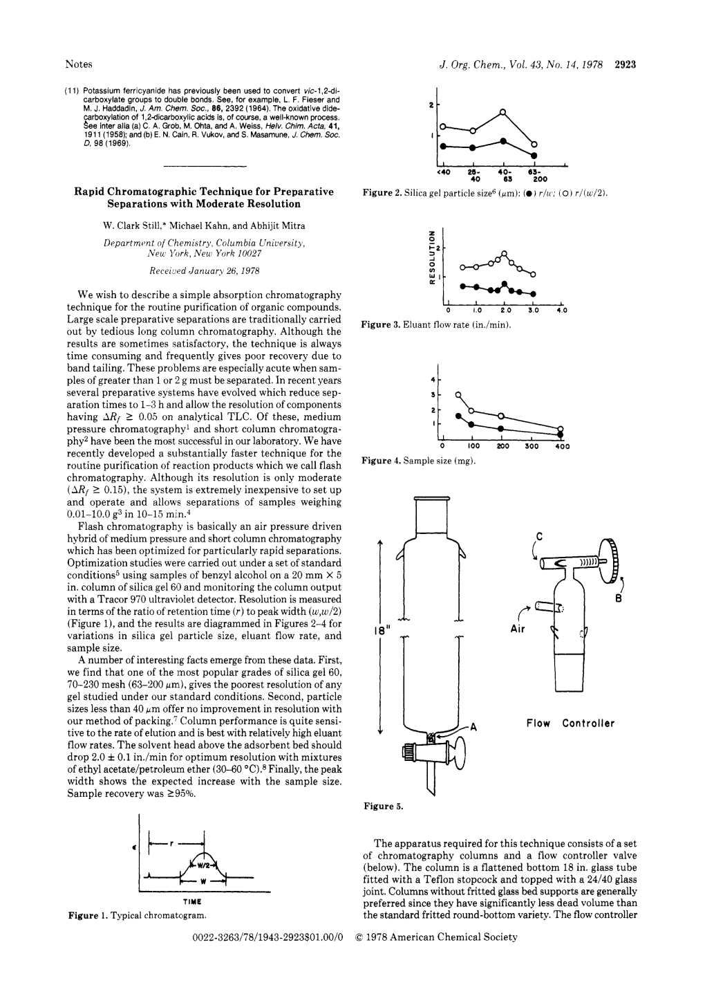 J . Org. Chem., Vol. 43, No. 14, 1978 2923 A