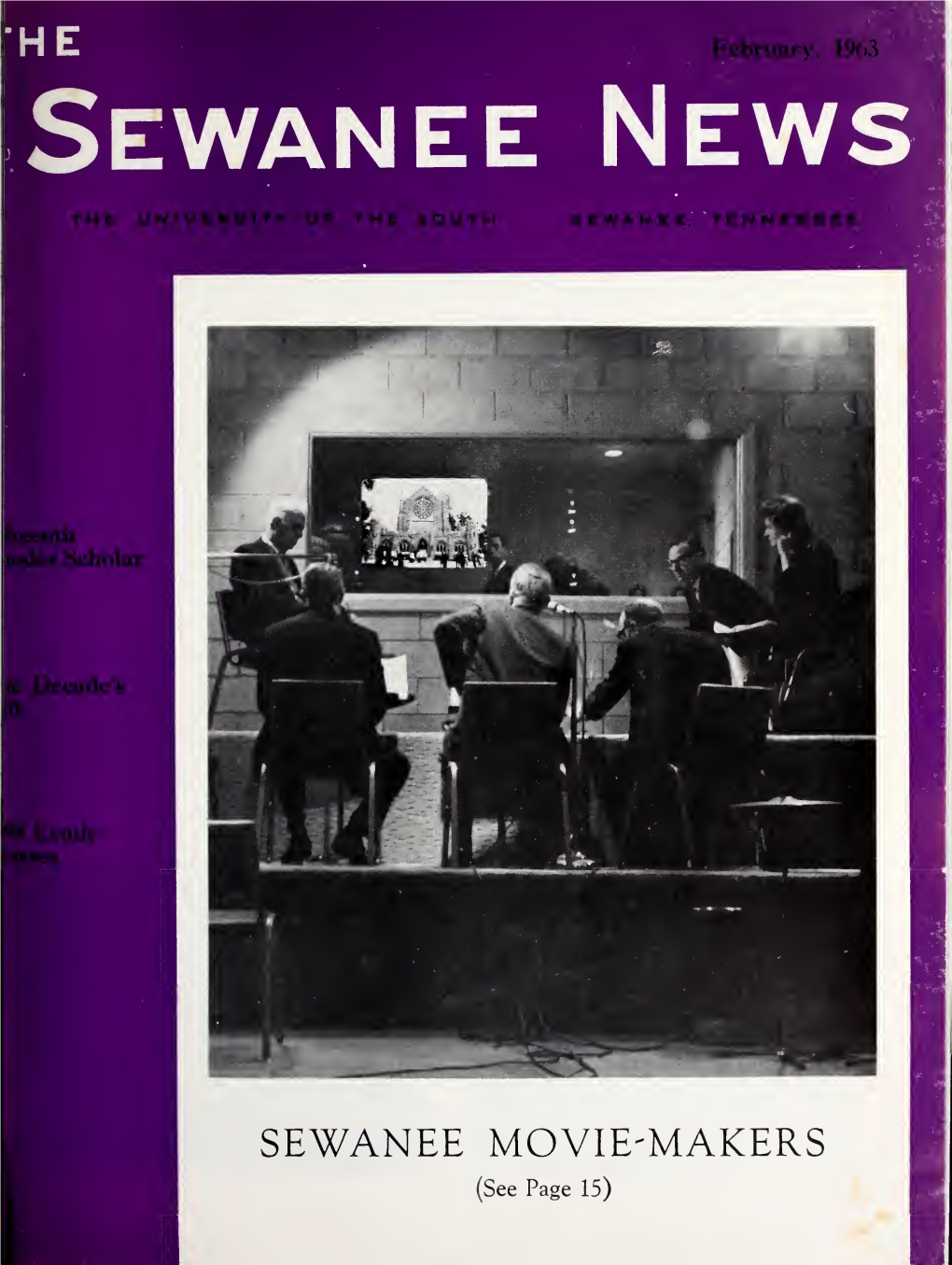 Sewanee News, 1963