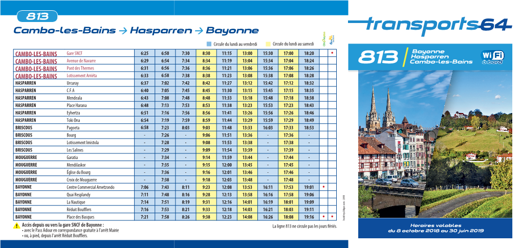 813 Cambo-Les-Bains > Hasparren > Bayonne