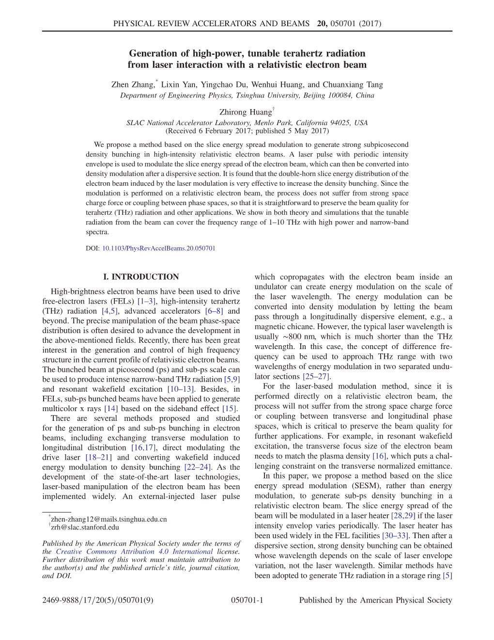 Generation of High-Power, Tunable Terahertz Radiation from Laser Interaction with a Relativistic Electron Beam