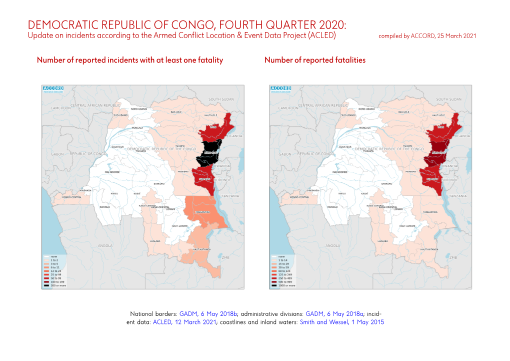 Democratic Republic of Congo, Fourth Quarter 2020