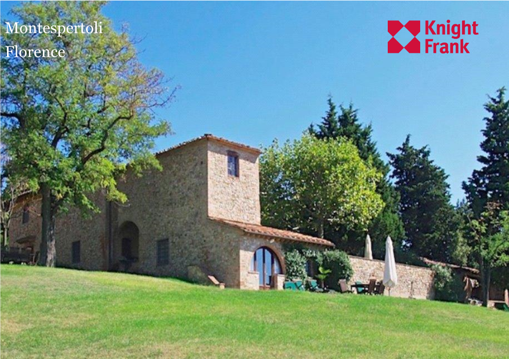 Montespertoli Florence Asking Price €2.350.000