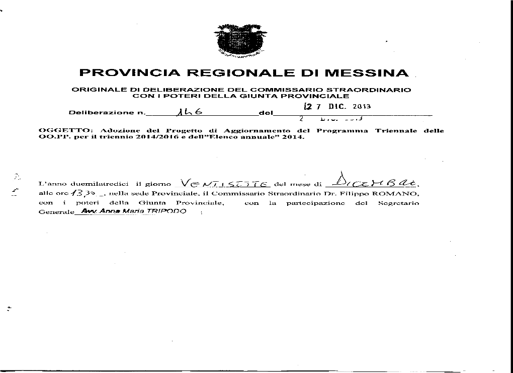 Provincia Regionale Di Messina