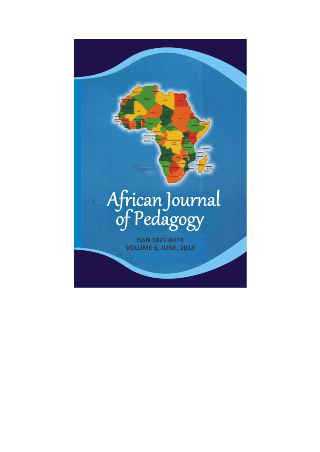 African Journal of Pedagogy