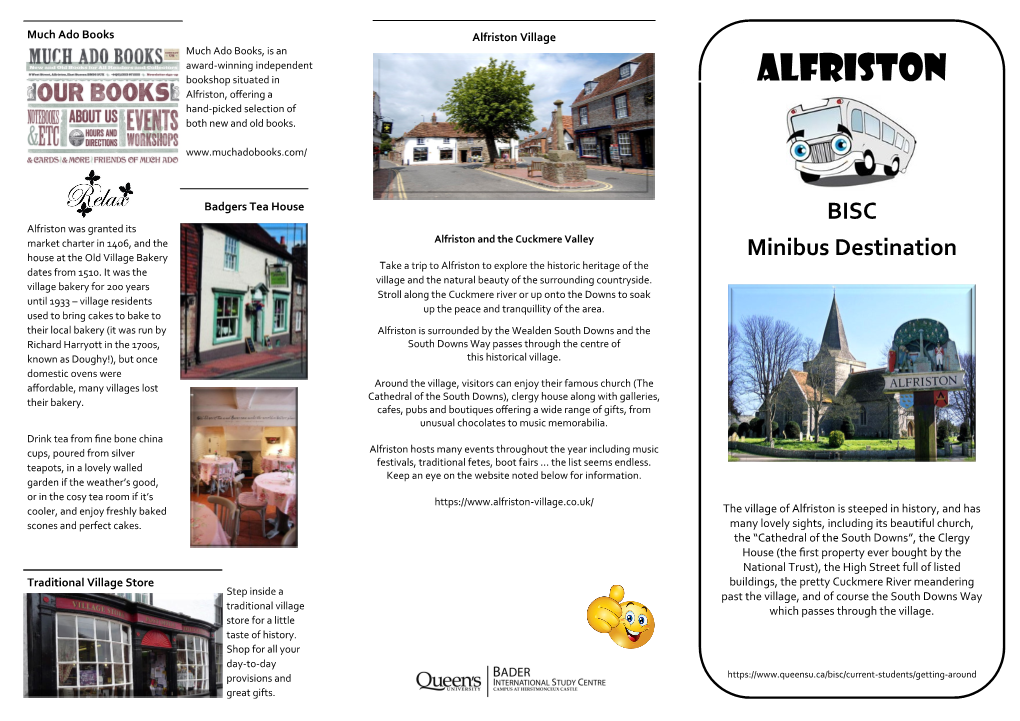 Alfriston Village Much Ado Books, Is an Award-Winning Independent Bookshop Situated in ALFRISTON Alfriston, Offering a Hand-Picked Selection of Both New and Old Books