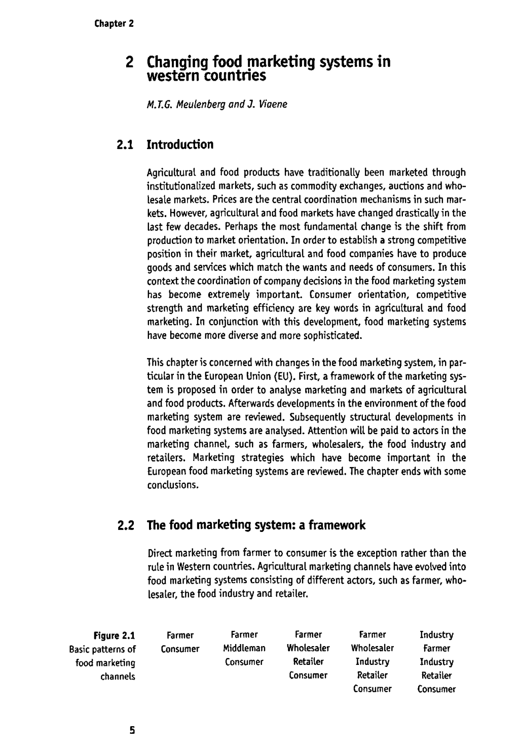 2 Changing Food Marketing Systems in Western Countries