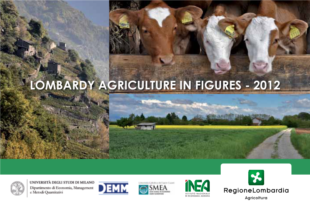 Lombardy Agriculture in Figures - 2012