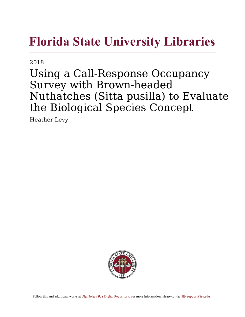 Florida State University Libraries