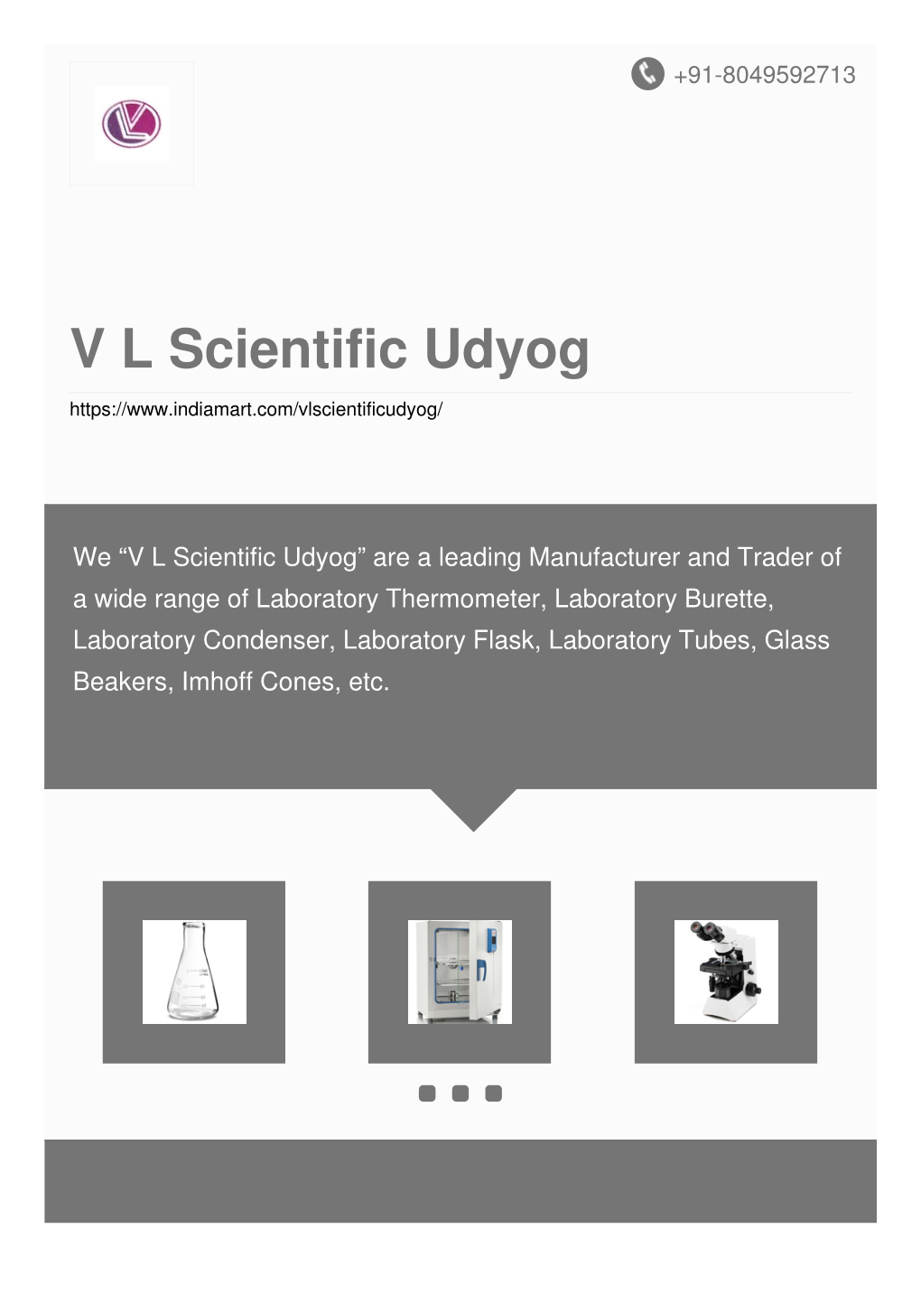 V L Scientific Udyog