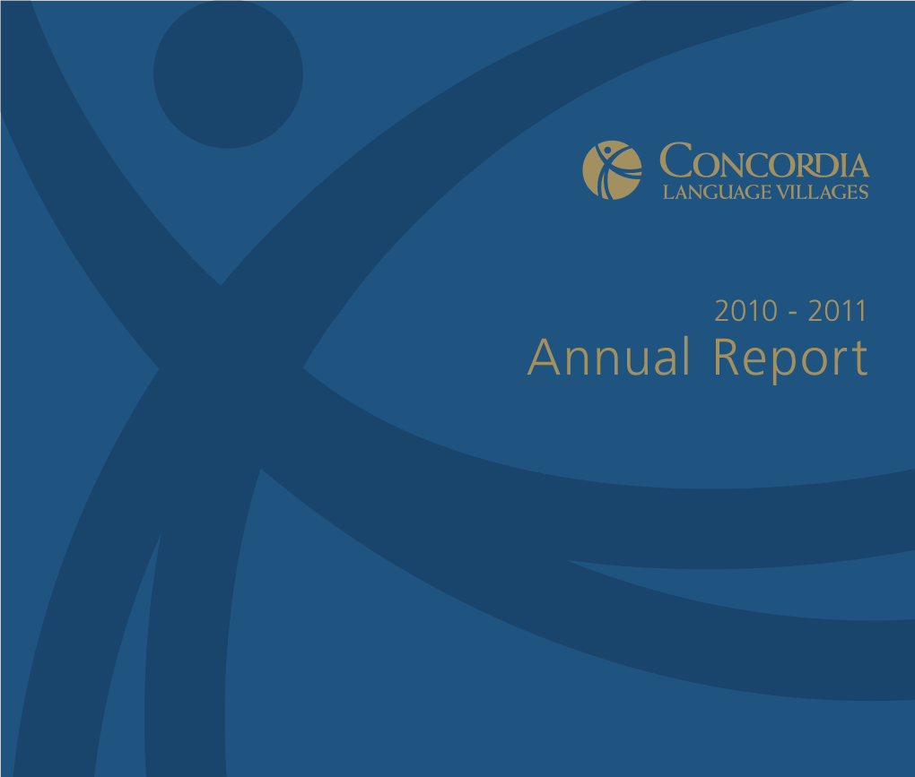 Annual Report MESSAGE from the VICE PRESIDENT 2010 - 2011