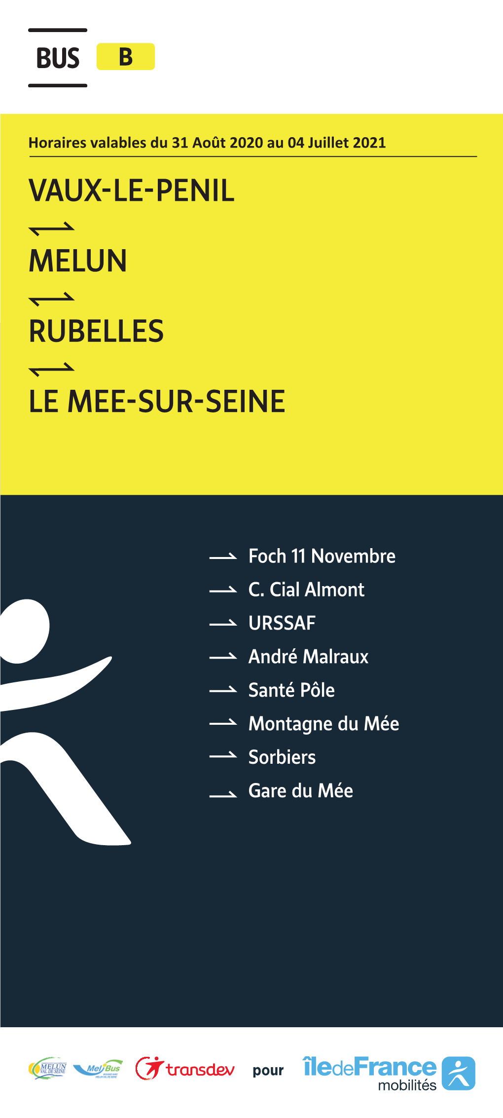 Melun Rubelles Le Mee-Sur-Seine Vaux-Le-Penil