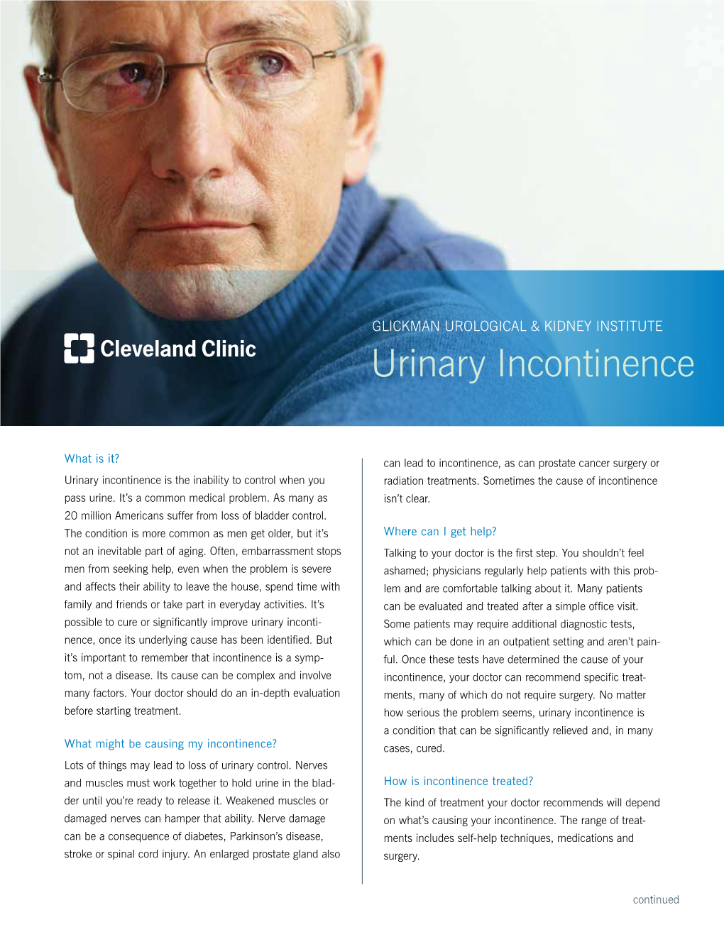 Urinary Incontinence