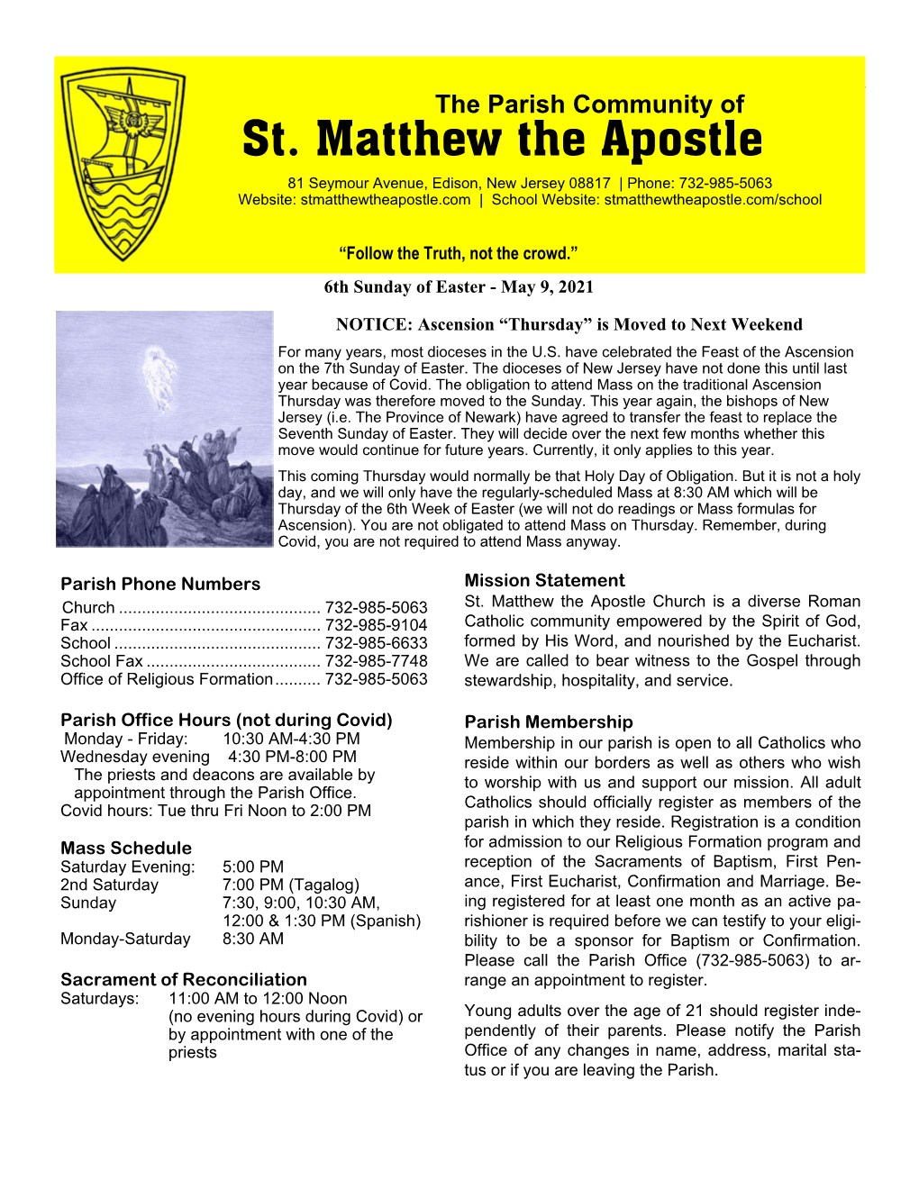 St. Matthew the Apostle