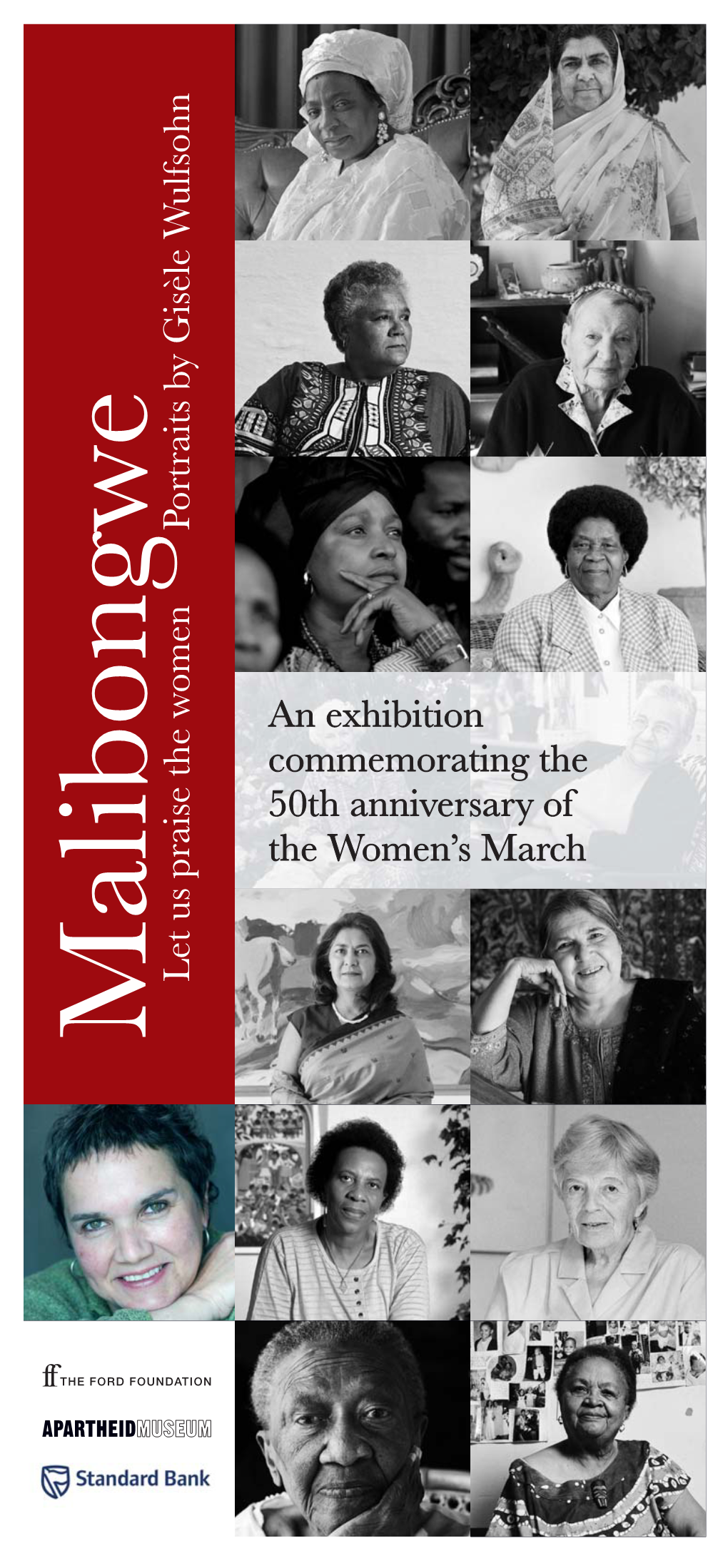 Malibongwe Let Us Praise the Women Portraits by Gisele Wulfsohn