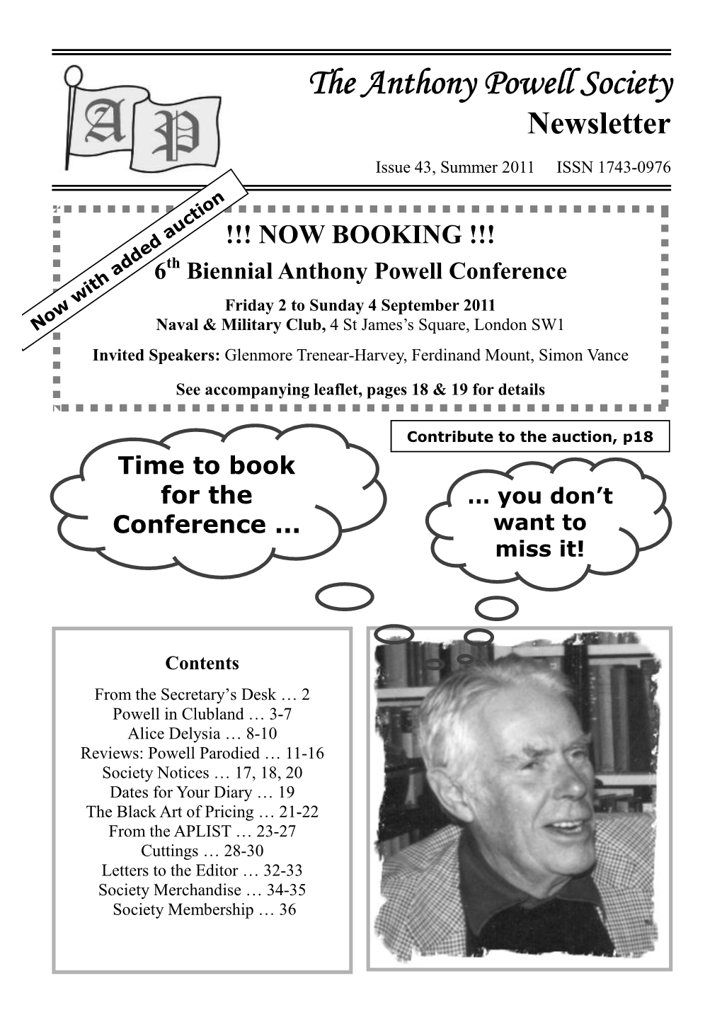 The Anthony Powell Society Newsletter