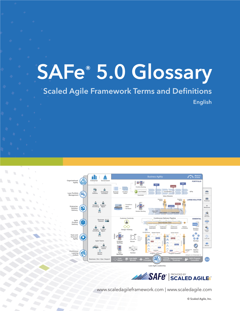 Safe® 5.0 Glossary Scaled Agile Framework Terms and Definitions English