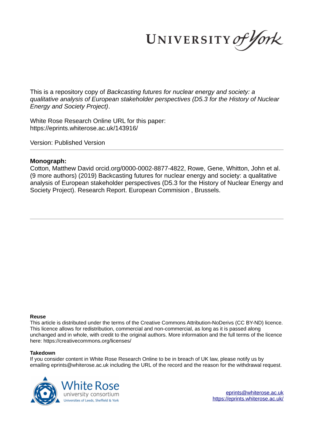 Backcasting Futures for Nuclear Energy and Society