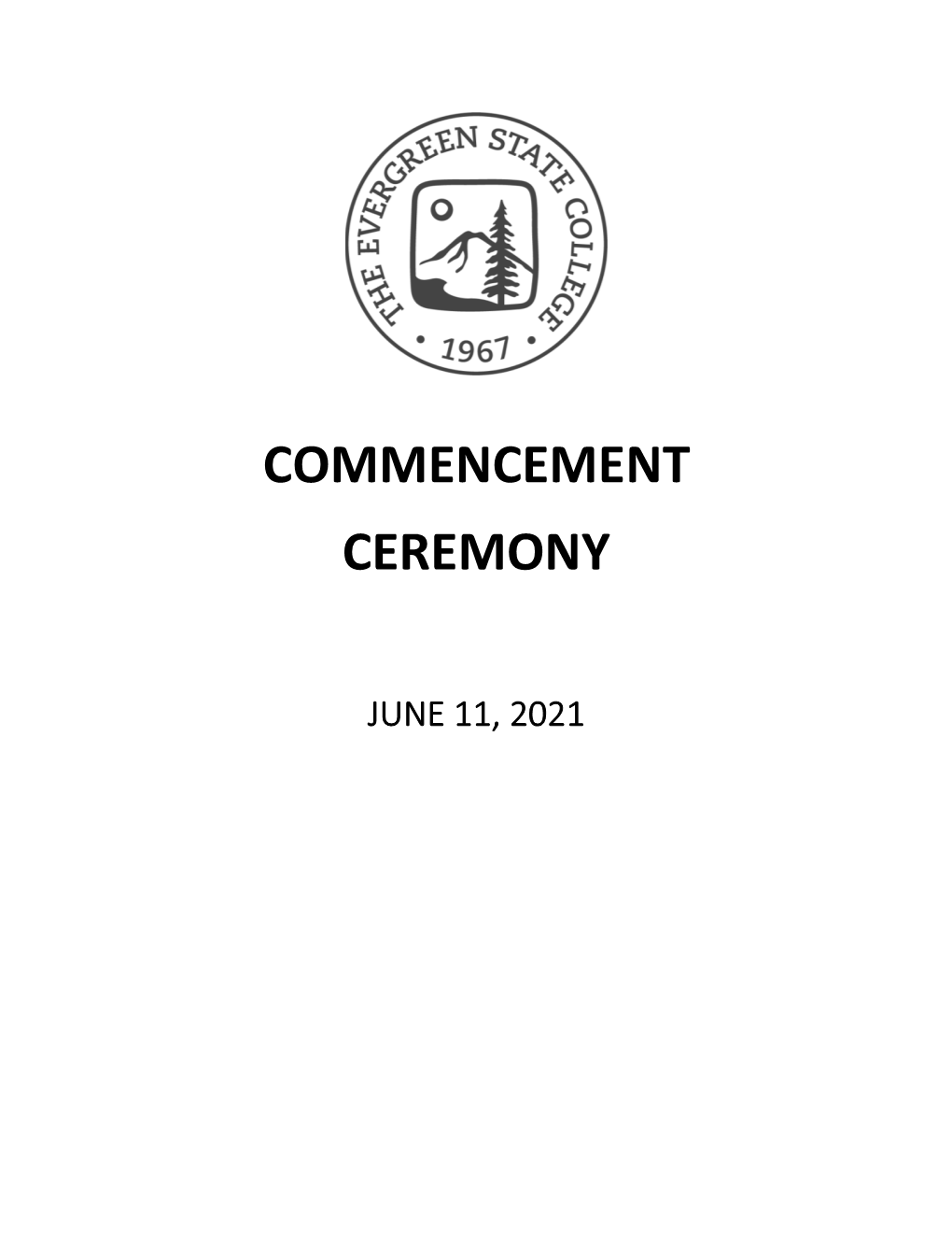 Commencement Ceremony