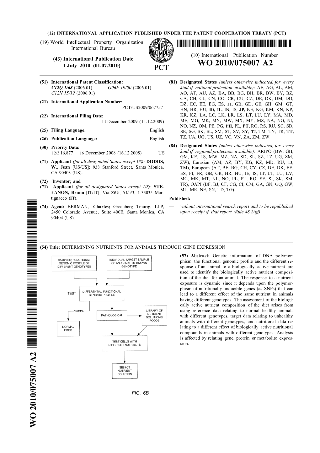 Wo 2010/075007 A2