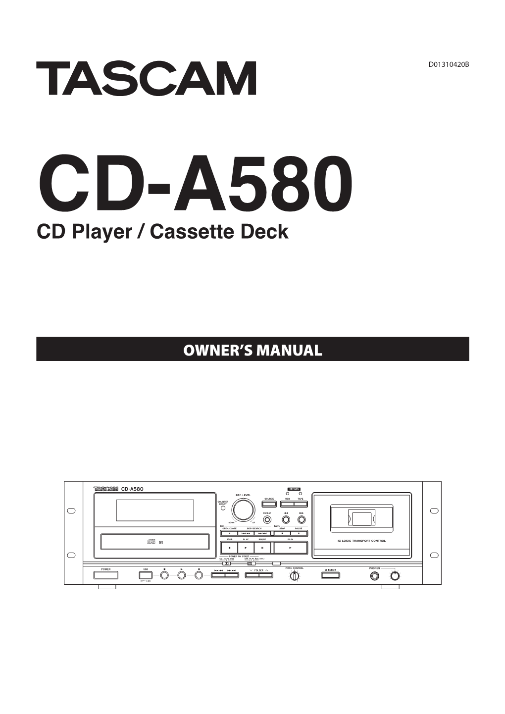 CD Player / Cassette Deck