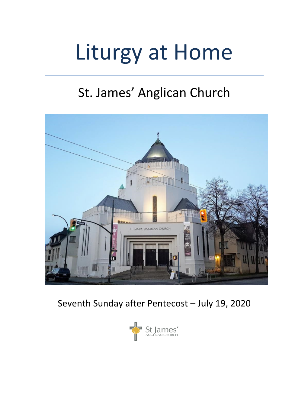 Liturgy at Home Pentecost 7 Sun July 19 2020