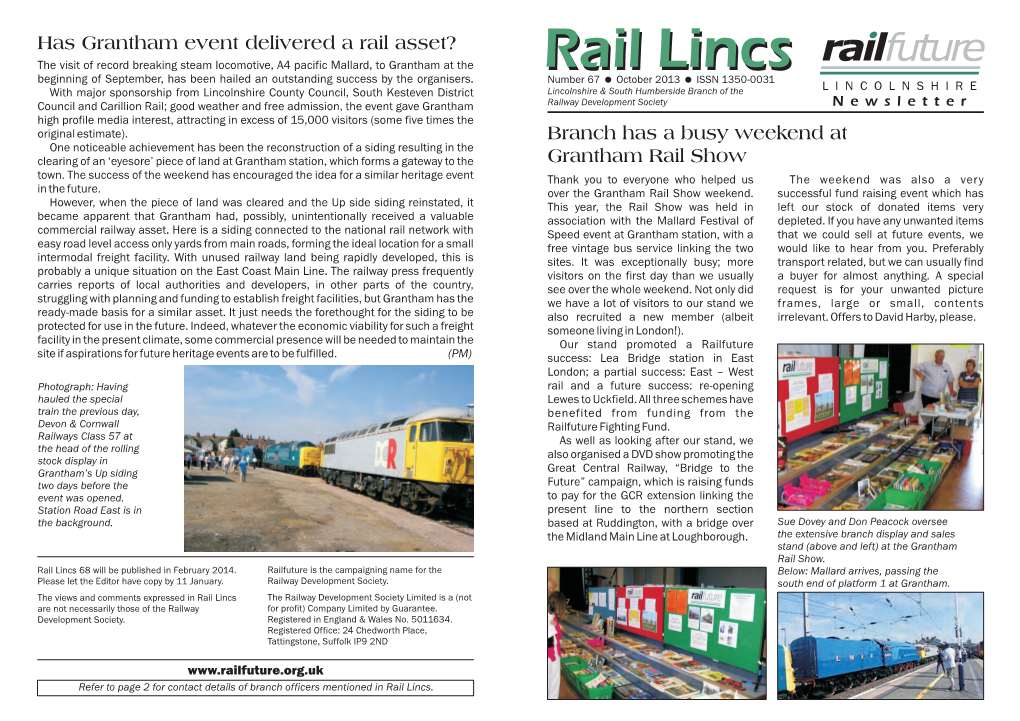 Rail Lincs 67