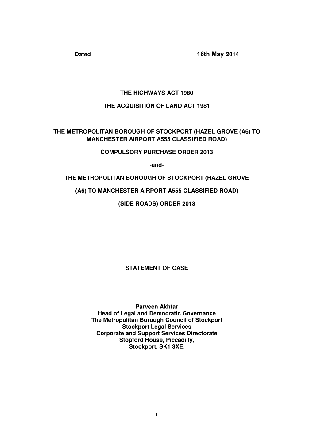 Statement of Case (PDF 1.4Mb)