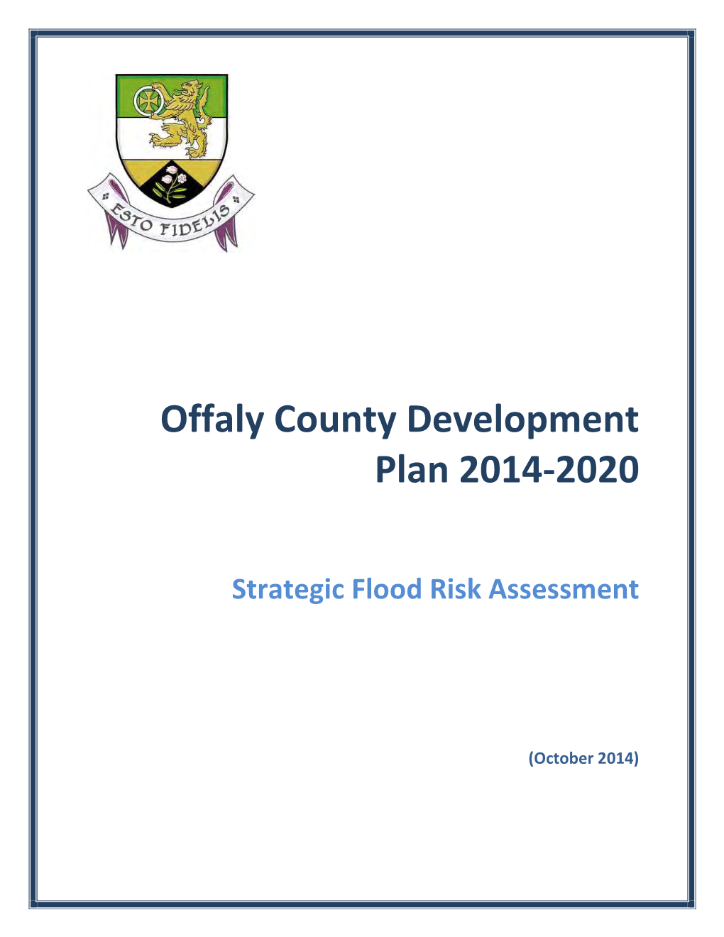 Offaly County Development Plan 2014-2020