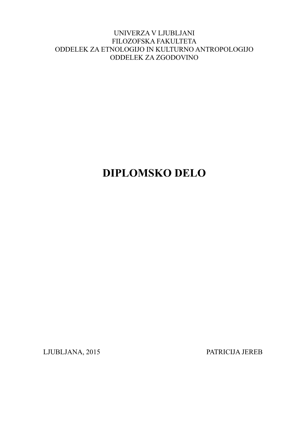 Diplomsko Delo