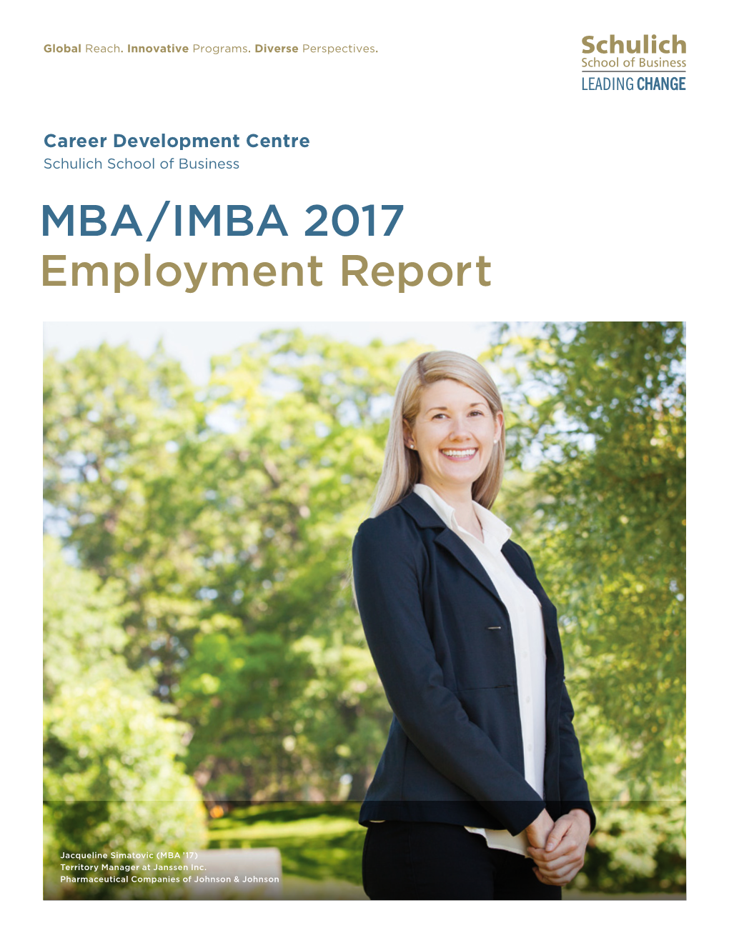 MBA/IMBA 2017 Employment Report