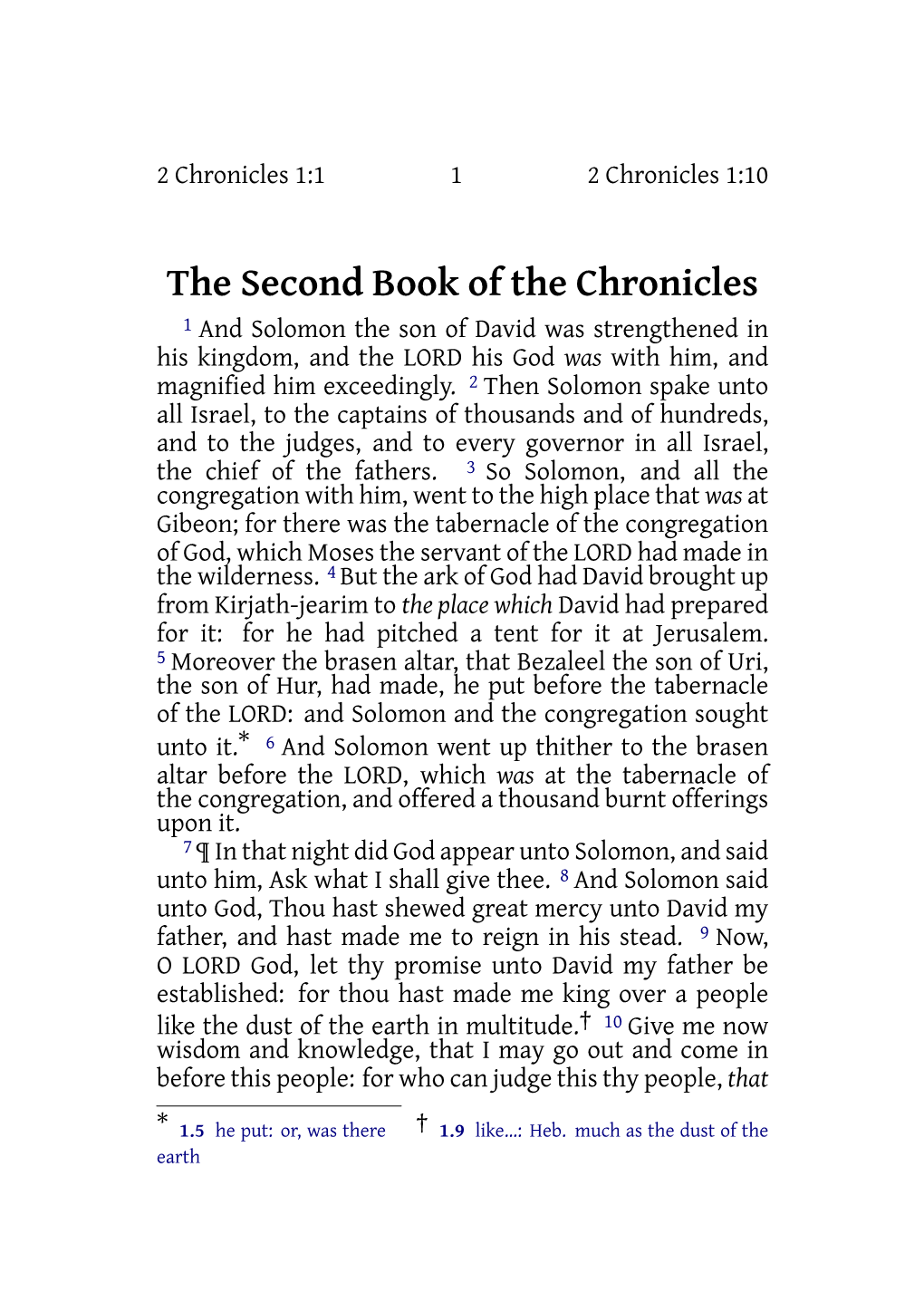 Eng-Kjv 2CH.Pdf 2 Chronicles