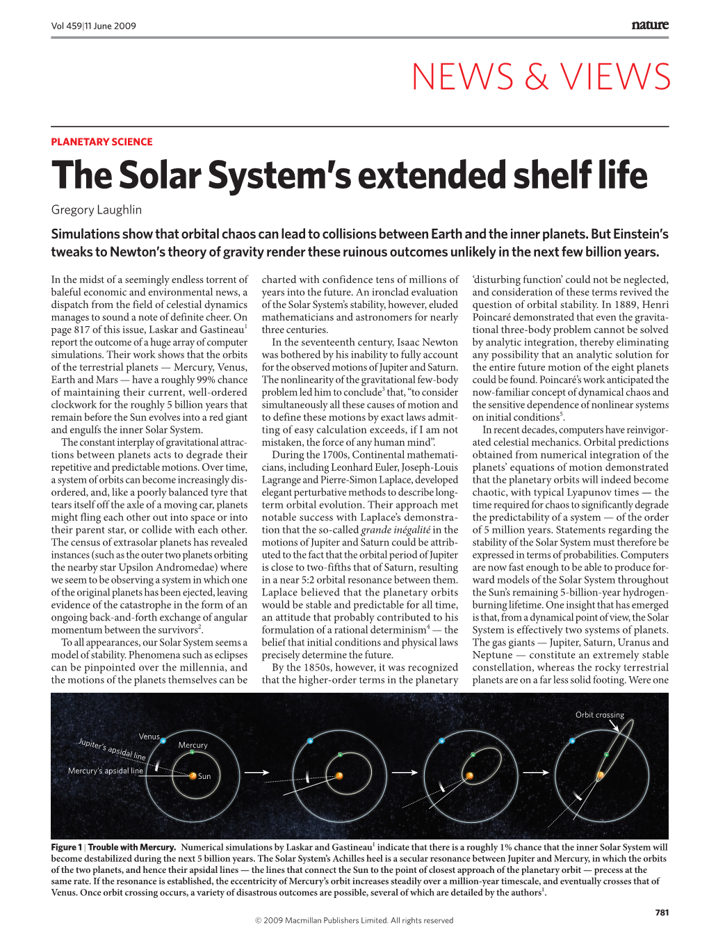 The Solar System's Extended Shelf Life