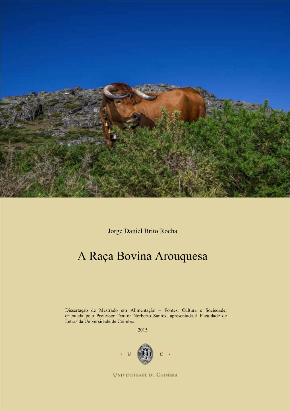 A Raça Bovina Arouquesa