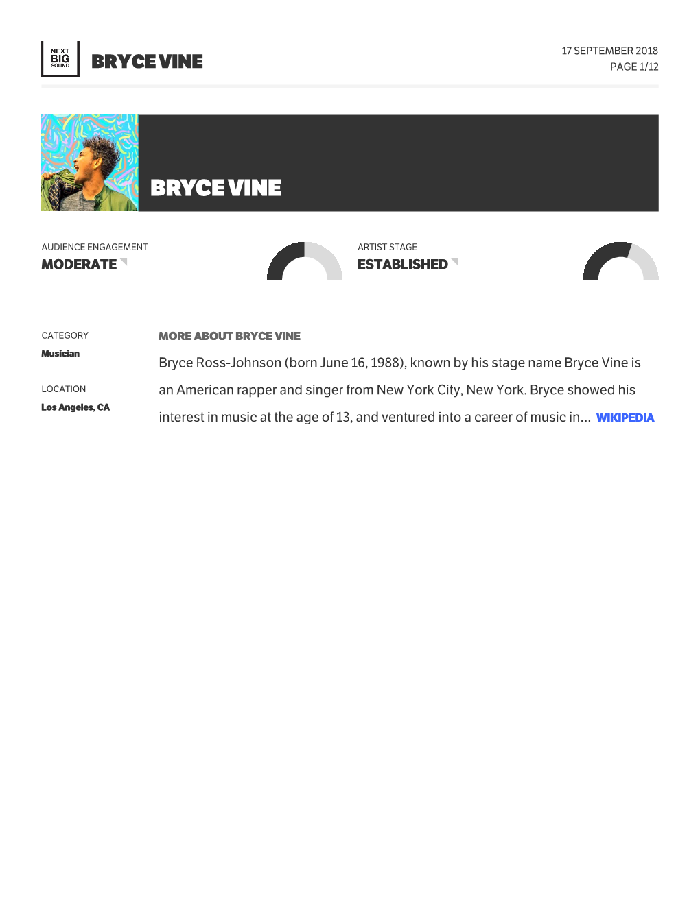 Bryce Vine Page 1/12