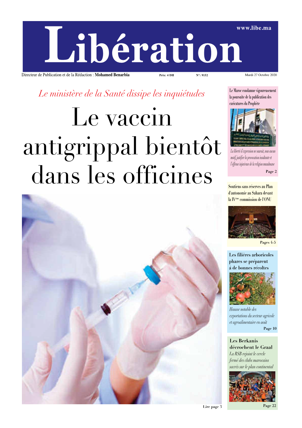 Le Vaccin Antigrippal Bientôt Dans Les Officines