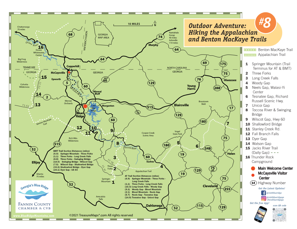 Hiking the Appalachian and Benton Mackaye Trails