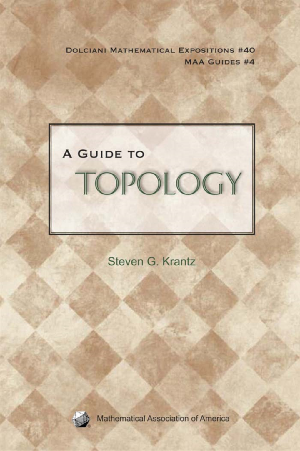 A Guide to Topology