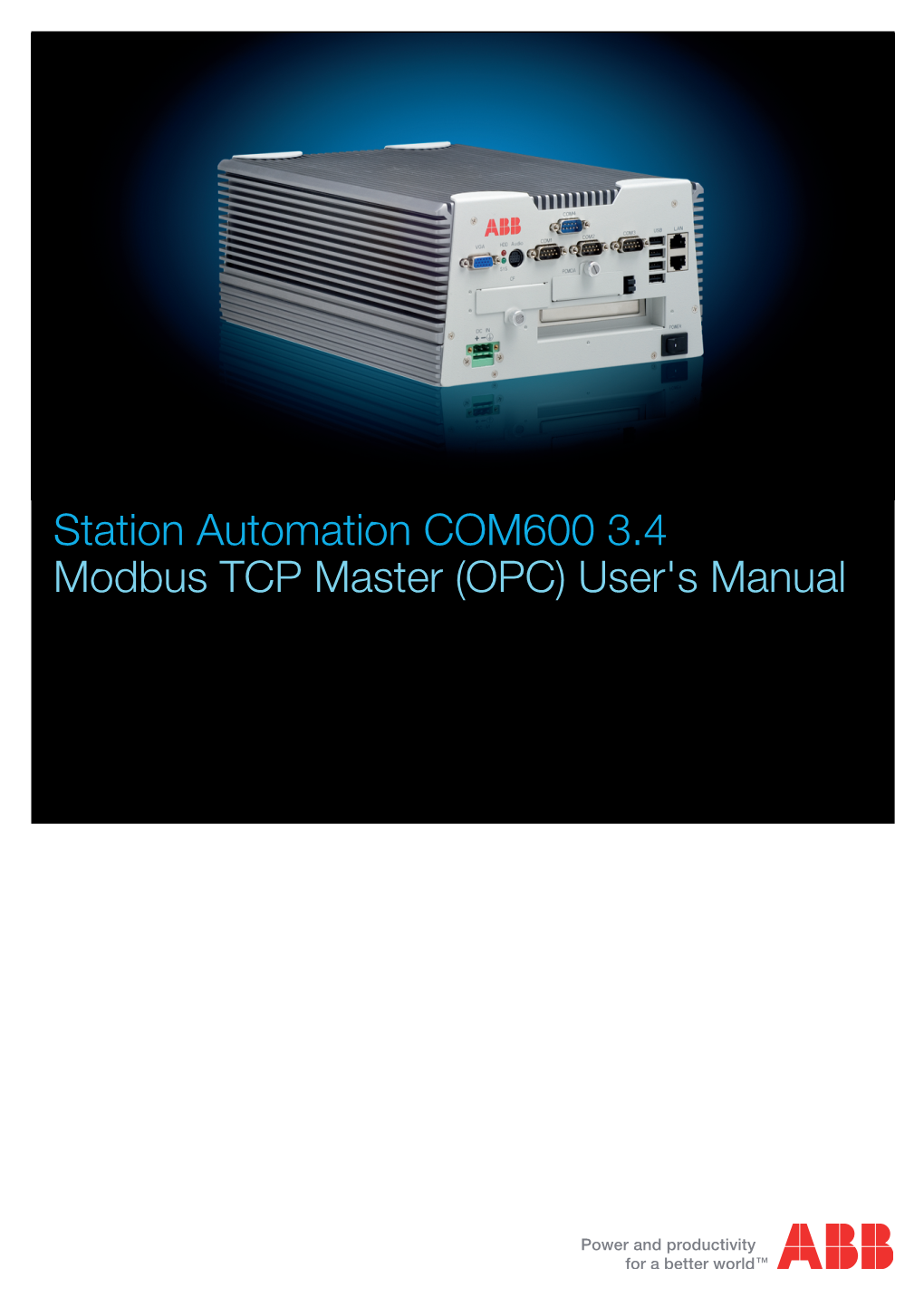 Modbus TCP Master (OPC) User's Manual