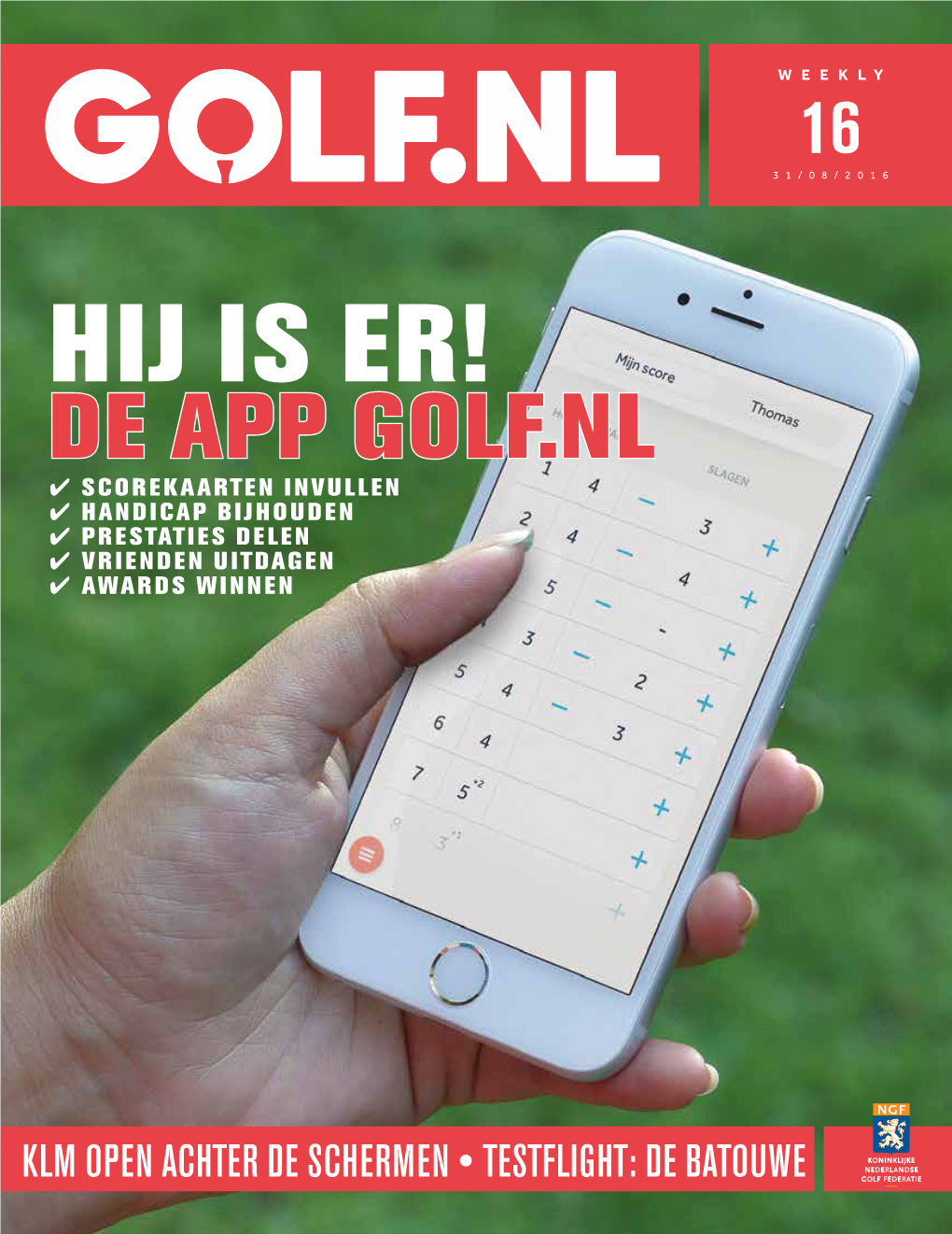 De App Golf.Nl ✔ Scorekaarten Invullen ✔ Handicap Bijhouden ✔ Prestaties Delen ✔ Vrienden Uitdagen ✔ Awards Winnen