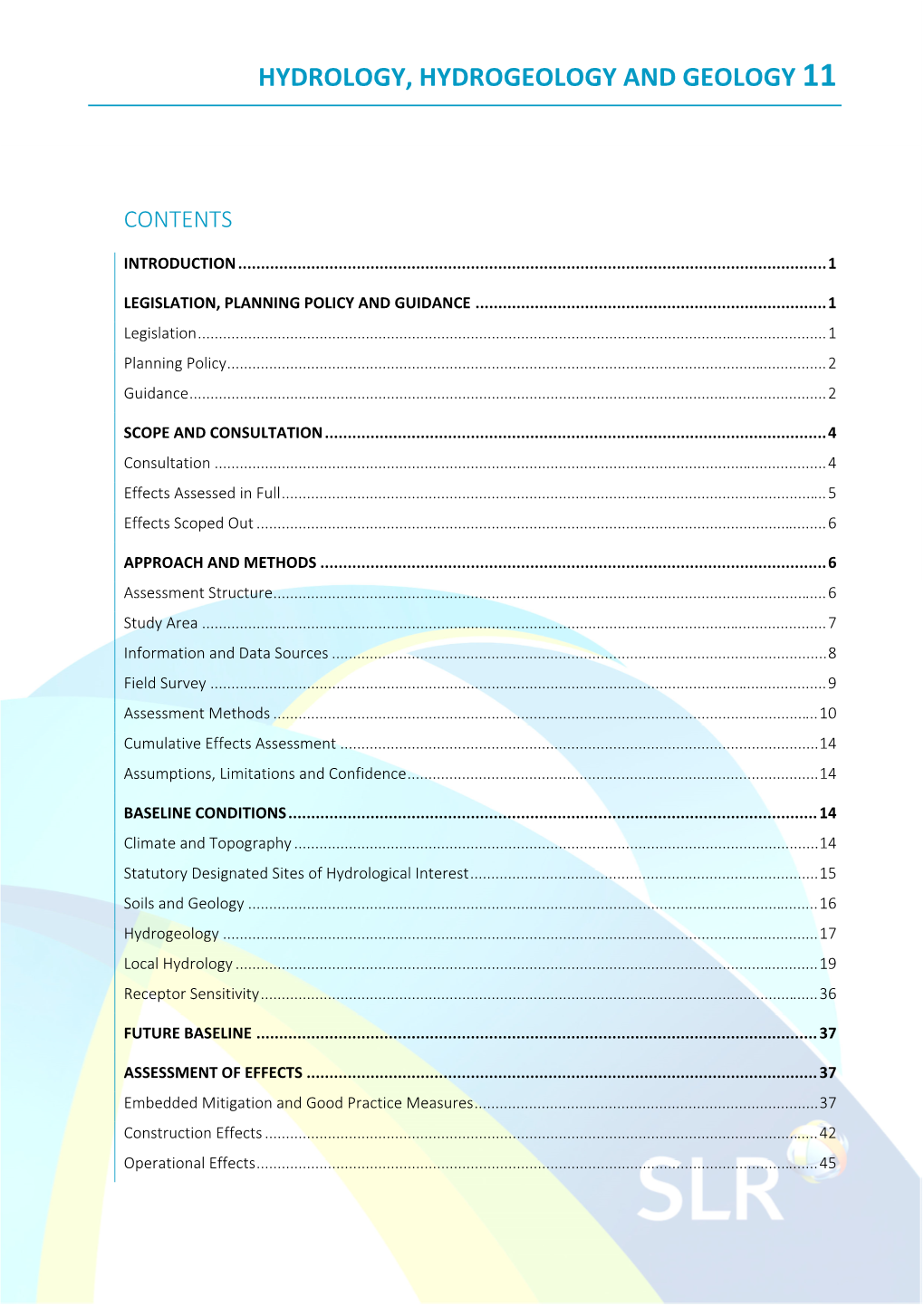 Hydrology Hydrogeology and Geology.Pdf