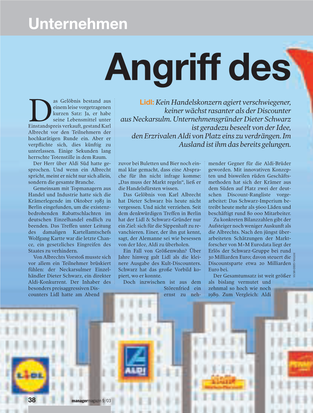 Unternehmen Angriff Des