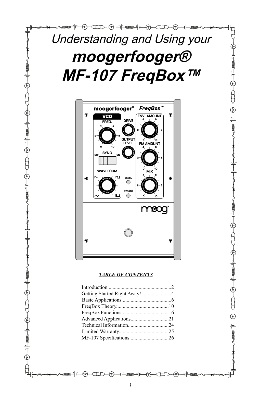 Moogerfooger® MF-107 Freqbox™