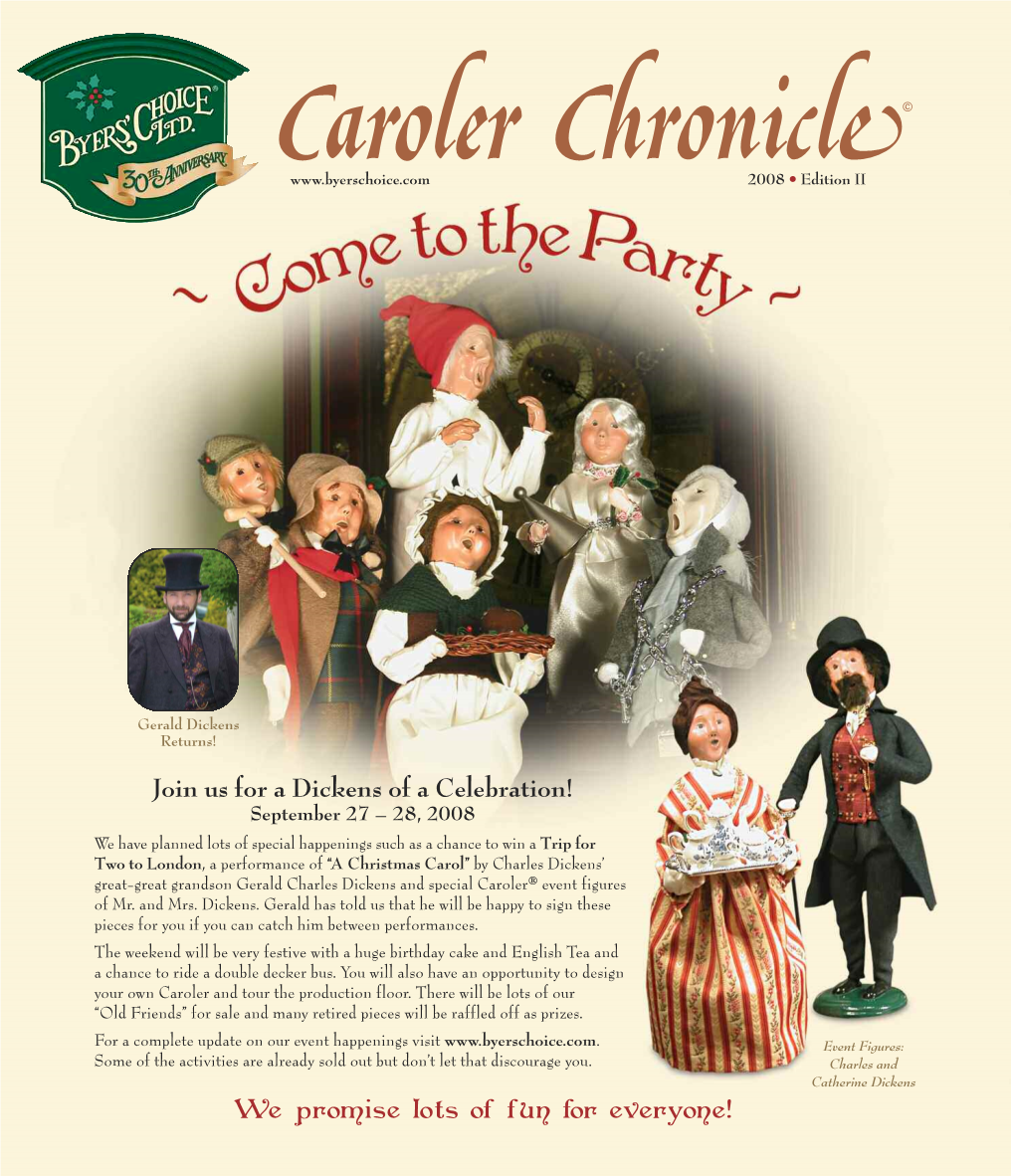 Join Us for a Dickens of a Celebration!