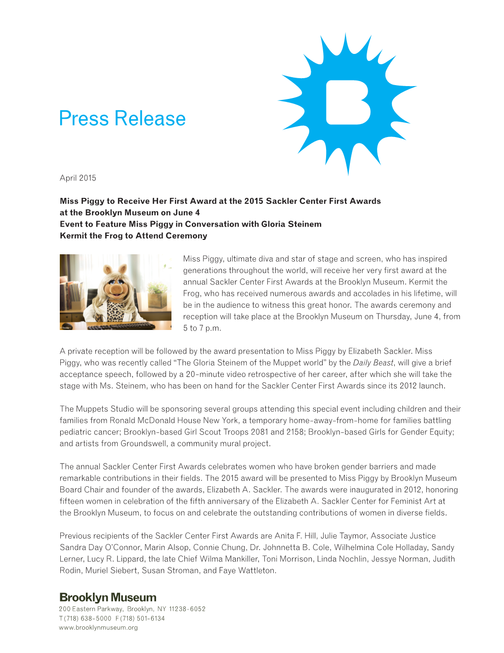 Press Release