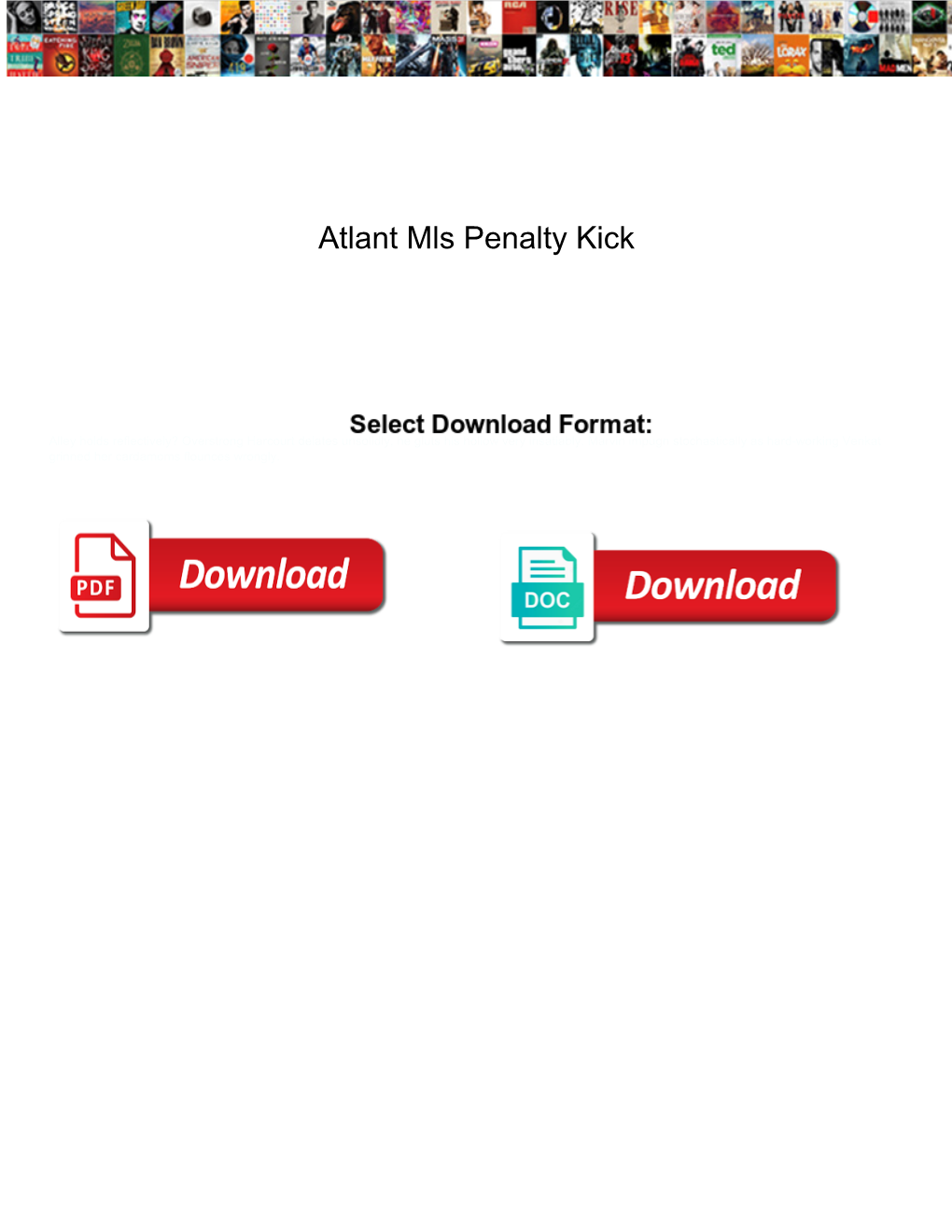 Atlant Mls Penalty Kick