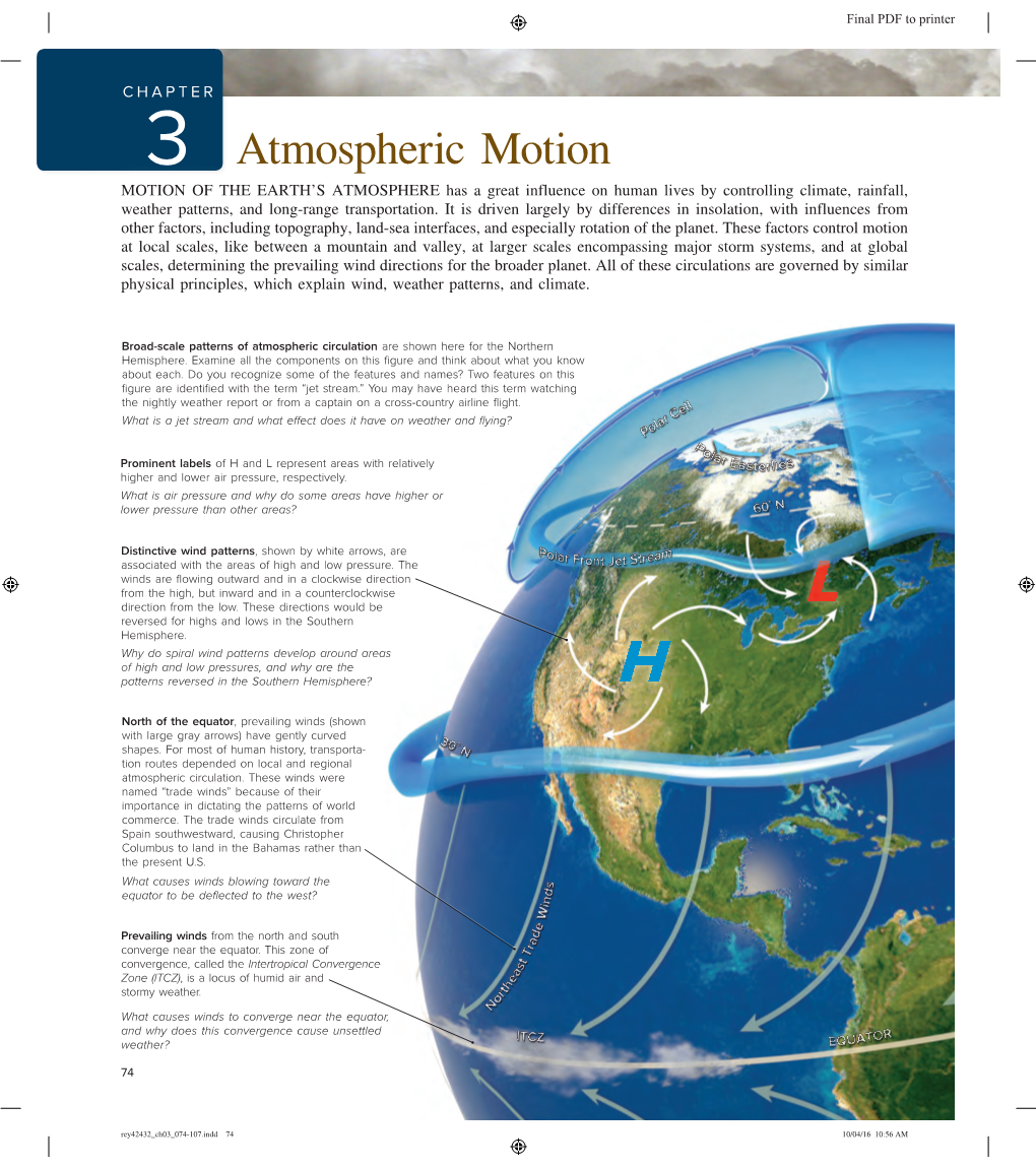 3 Atmospheric Motion