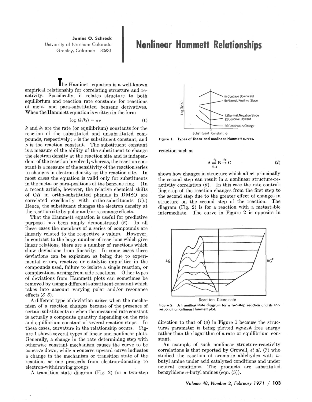 1971 Schreck, Nonlinear Hammett Relationships.Pdf