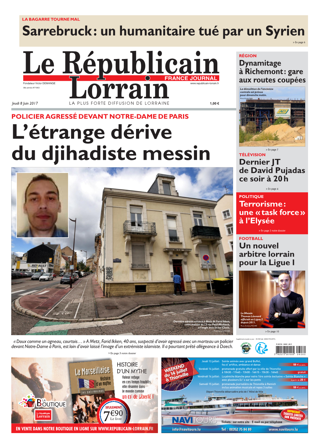 Sarrebruck : Un Humanitaire Tué Par Un Syrien > En Page 6