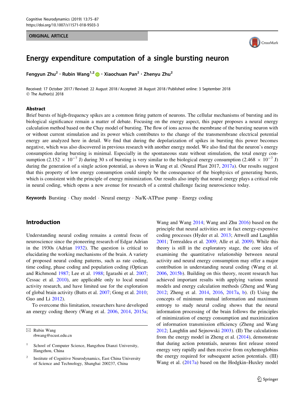 Energy Expenditure Computation of a Single Bursting Neuron